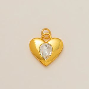 En Stock, Cadena Suelta Básica Chapada en Oro de 18K al Vacío, Estilo Clásico, Serie Daquan Love, Collar con Colgante para Niños - Product Image 4