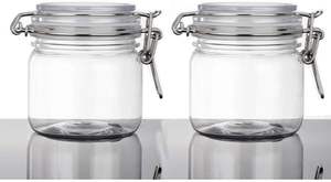 Personnaliser un petit récipient de stockage en verre hermétique sous vide pour aliments, café, avec un couvercle à pince à rabat - Product Image 3