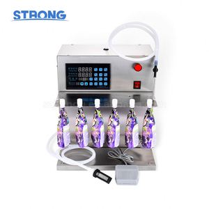 Semi-Auto <b>Small</b> Liquid Filling Machine, Desktop Stand-Up Pouch Quantitative <b>Pump</b> Nozzle Pouch Ketchup Jelly Juice Salad Dressing - Product Image 1