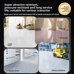 Pintura Epoxi Autonivelante de Color Arena, Resistente al Agua, para Pisos de Resina de Mármol, Revestimiento Líquido para Garajes y Almacenes - Product Image 4
