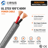 Câble de câblage interne multiconducteurs UL2733 pour système d'irrigation hydroponique de serre, ferme verticale, aquaculture