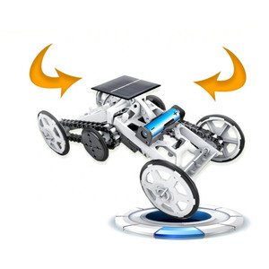 Vehículo de escalada de energía Solar 4WD para transformación, juguete educativo artesanal - Product Image 3