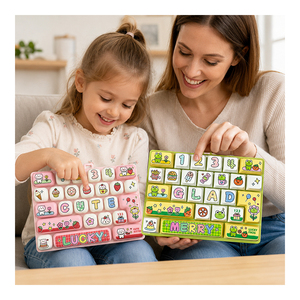 En gros, Jouet anti-stress clavier 26 touches, motif dessin animé mignon, à presser, sensoriel, breloque de sac, cadeau pour enfants et étudiants - Product Image 4