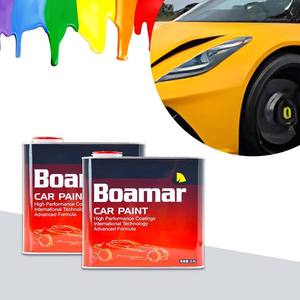 สีรถยนต์คุณภาพสูง 1k 2k สีทับหน้ารถยนต์ สีเขียวเมทัลลิก สำหรับซ่อมแซมและเคลือบสีรถยนต์ - Product Image 1