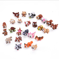 JD WJBJ 3D-Gedruckte Plastik-Miniatur-Tierfiguren-Set Cartoon Bewegliche Gelenkfiguren Kinder-Schreibtischdekoration OEM Großhandel Verfügbar