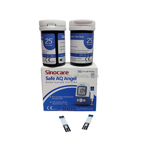 Tiras Reactivas para <span class=keywords><strong>Medidor</strong></span> <span class=keywords><strong>de</strong></span> <span class=keywords><strong>Glucosa</strong></span> <span class=keywords><strong>Sinocare</strong></span> Safe AQ Angel - Product Image 5