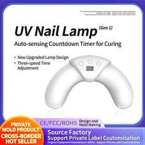 Uv Nail <b>Lamp</b> 365Nm Fast Curing <b>With</b> Digital <b>Timer</b> For Gel Polish Drying - Product Image 4