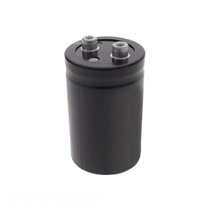 Manufacturer Channel CAP ALUM 1500UF 20% 450V SCREW 1500 uF Chassis Mount B43742B5158M050 Capacitor - Product Image 1