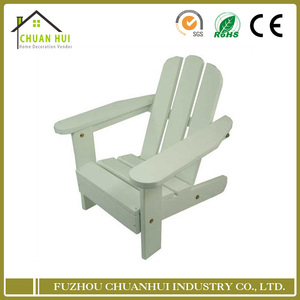 Silla Adirondack para Niños, Madera de Abeto, Silla de Madera Maciza para Patio Exterior, Madera de Abeto Natural, Ligera y Segura para Niños - Product Image 1