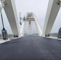 Puente de Acero Prefabricado Resistente a la Corrosión, Estructura de Arco Metálico, Diseño Personalizado para Puente Peatonal