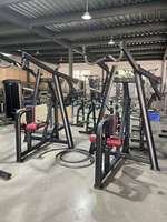 ST-6008 Máquina de remo y dominadas con carga de placas de alta calidad para gimnasios comerciales, entrenamiento de fuerza