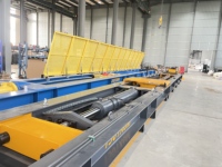 Eslinga de cuerda de alambre horizontal universal 1000KN 1500KN 100T 150T, probador computarizado de cama de prueba de resistencia a la tracción