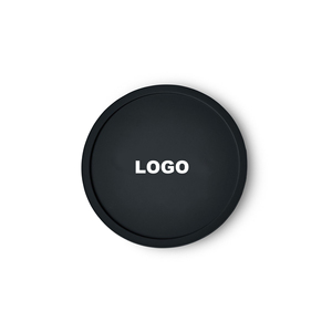Custom Logo Printed Promotional Round Silicone Coaster for Drink Cup Mat Set Soft Rubber Coaster Bar Beer Custom Coaster Coffee
