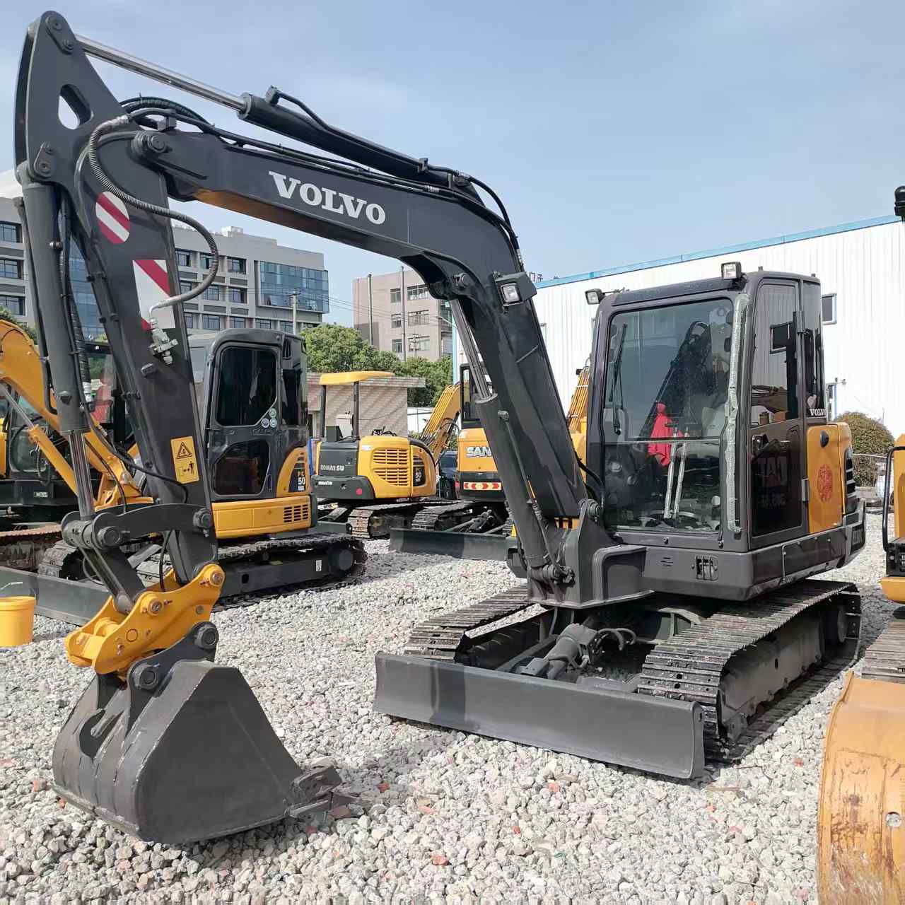 Мини-экскаватор Volvo EC60c EC55c EC55B EC140, б/у, Строительная техника с низким рабочим временем, хорошее состояние для продажи