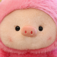Boneka Hewan Lucu Desain Baru, Bahan Katun Ramah Kulit, Boneka Babi Berkerudung, Grosir Pabrik, Penjualan Panas