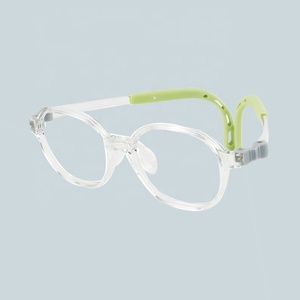 Occhiali per Bambini con Montatura Ovale Completa in TR90 e Silicone, Certificati ISO9001 per Leggere e Usare Schermi - Product Image 5
