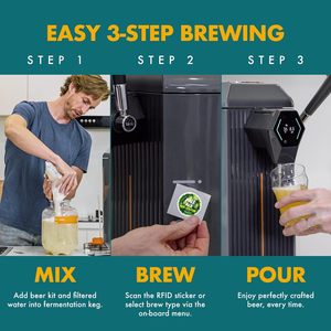 Máquina para Hacer Cerveza Casera Inteligente IGulu F1, Portátil, de Acero Inoxidable, con Carga USB, para Cocina y Camping - Product Image 4