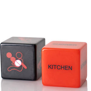 DESKJOY 20mm Acrílico D6 Juegos sexuales para adultos <span class=keywords><strong>Dados</strong></span> 6 lados Forma poliédrica para parejas Tablero DND y posturas sexuales cuadradas - Product Image 5