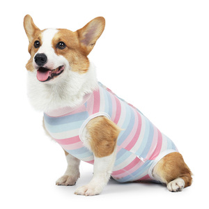 Traje de Recuperación para Perros, Mono Postoperatorio para Perros, <span class=keywords><strong>Camiseta</strong></span> Transpirable de Recuperación Quirúrgica para Perros Pequeños - Product Image 1