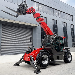 Sertifikasi EPA CE Tienu Forklift Teleskopik Diesel 4 Roda Pengangkat Konstruksi Pemuat Boom Teleskopik - Product Image 1