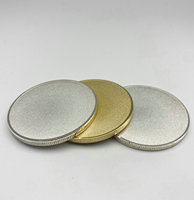 Monedas de Desafío Personalizadas con Logotipo Grabado a Láser, 40mm 50mm, Chapadas en Oro y Plata, Impresas con UV, Monedas en Blanco con Fondo Arenoso, Moneda Metálica Personalizada
