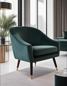 Carlford moderna poltrona <span class=keywords><strong>per</strong></span> <span class=keywords><strong>ufficio</strong></span> studio camera da letto sala d'<span class=keywords><strong>attesa</strong></span> soggiorno Hotel pranzo-sedia <span class=keywords><strong>per</strong></span> il tempo libero con gambe in legno tessuto - Product Image 2