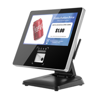 LICON 11,6 pouces Vérificateur de prix Android Windows 10 - Écran tactile 10 points avec lecteur de codes-barres 2D en option NFC Supermarché RK3568 2 Go