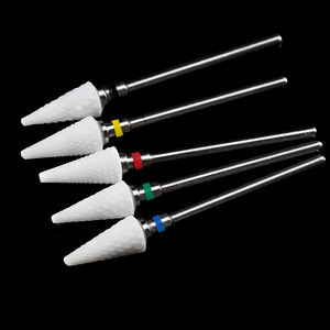 Forets à ongles en céramique Tête de polissage électrique et accessoires de manucure de ponçage Machine et outils de polissage d'art d'ongle durable - Product Image 6