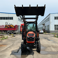 Mini tracteur remorque piste 4WD marche prix ferme jardin utilisation pour l'agriculture 25HP-120HP
