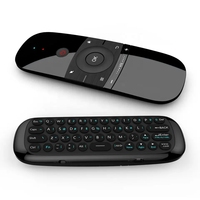 Vente en Gros OEM ODM W1 Souris à Air Clavier 2.4G Télécommande d'Apprentissage pour TV PC