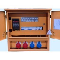 Caja de Enchufes Portátil para Exteriores, Impermeable, de Montaje en Pared, Caja de Enchufes Trifásica Industrial, Equipo de Distribución de Energía, Marca SFE