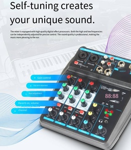 4/6/8/12 Kanaals Digitale Mixer <span class=keywords><strong>Dj</strong></span> <span class=keywords><strong>Controller</strong></span> Audio Console Mixer Audio Mengpaneel Power Sound Mixer Professionele Audio Mixer - Product Image 4