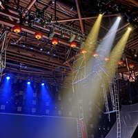 Projecteur LED mobile RGBW 700W avec obturateur à encadrement complet CMY CTO pour théâtre et concerts, éclairage de scène LED