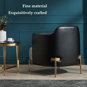 Ensemble <span class=keywords><strong>de</strong></span> meubles <span class=keywords><strong>de</strong></span> salon en tissu, cuir pu, <span class=keywords><strong>pied</strong></span>-<span class=keywords><strong>de</strong></span>-<span class=keywords><strong>poule</strong></span>, canapés, chaises, pieds en acier inoxydable, design moderne, 2 pièces - Product Image 4