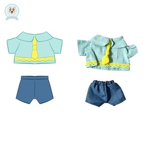 Vêtements et accessoires de poupée en peluche mode personnalisée OEM 20cm en coton tenues de poupée <span class=keywords><strong>Our</strong></span> <span class=keywords><strong>Generation</strong></span> - Product Image 4