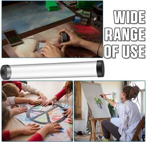 Tubo de Plástico Transparente Personalizado para Empaque de Mouse Pad con Tapa - Product Image 6