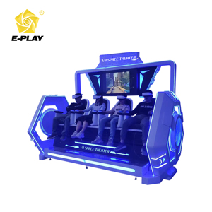 โรงภาพยนตร์ <span class=keywords><strong>VR</strong></span> 4 ที่นั่งเชิงพาณิชย์จากโรงงานโดยตรง โครงสร้างโลหะและไฟเบอร์กลาส พร้อมเอฟเฟกต์การสั่นสะเทือน/ลมแรง สำหรับสวนสนุกในร่มและห้างสรรพสินค้า - Product Image 6