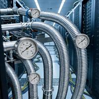 Tuyau flexible métallique OEM/ODM, usine directe, SS316L, diamètre intérieur lisse DN500 PN6 pour pipeline pétrolier et gazier