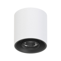 Plafonnier LED encastré 8W 12W 20W IP65 en aluminium, cylindre orientable pour plafond