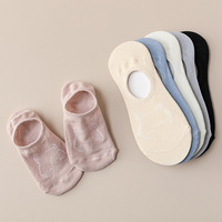 Camx Haute Qualité Ventiler Couleurs Douces Toutes Tailles Femmes Chaussettes Invisibles Solide Logo Personnalisé Hommes Femmes