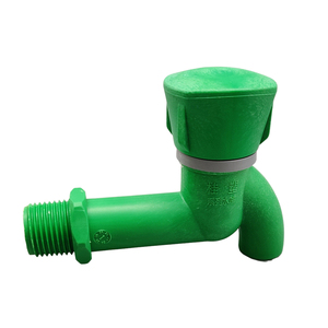 Robinet de cuisine en plastique vert à cartouche céramique pour eau froide, prêt à être expédié, à bas prix - Product Image 3