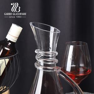 Canner — vin de <span class=keywords><strong>luxe</strong></span> soufflé à la main, 1200ml, de qualité supérieure, avec poignée, verre de <span class=keywords><strong>cristal</strong></span>, <span class=keywords><strong>Carafe</strong></span> à vin rouge, à la carpe et <span class=keywords><strong>whisky</strong></span> - Product Image 3