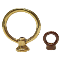 Accessoires d'éclairage : Anneau en laiton moulé sous pression pour luminaires, idéal pour hôtels et maisons, style classique vintage.
