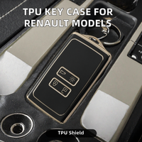 Nouvel étui à clés en TPU pour Renault Koleos Kadjar Captur Megane Talisman Espace Clio Zoe Scenic 4 Arkana Sandero