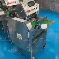 Cortadora de verduras de alta eficiencia, picadora eléctrica de cebolla verde, cortadora Industrial para cebolla verde