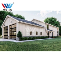 La estructura de acero de metal prefabricada más famosa de China, The American Barn