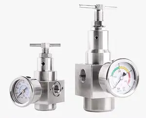 Unité d'air FRL en acier inoxydable réduire la <span class=keywords><strong>pression</strong></span> SS316 haute <span class=keywords><strong>pression</strong></span> 40 bar régulateur pneumatique - Product Image 1