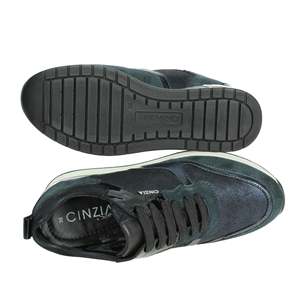 Sneakers Morbide da Donna Cinzia Blu IV2520319 Scarpe di Tela alla Moda - Product Image 6