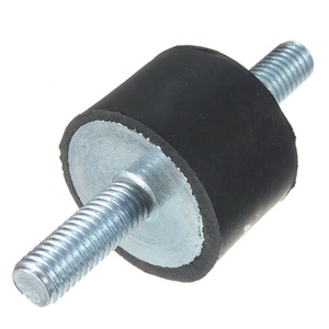 Bloc amortisseur <span class=keywords><strong>en</strong></span> caoutchouc, isolateur anti-vibration, silent block, filetage mâle/femelle, acier zingué <span class=keywords><strong>noir</strong></span>, personnalisable - Product Image 4