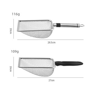 Pelle à litière pour chat en acier inoxydable produits de litière pour chat poulet en gros de haute qualité - Product Image 5